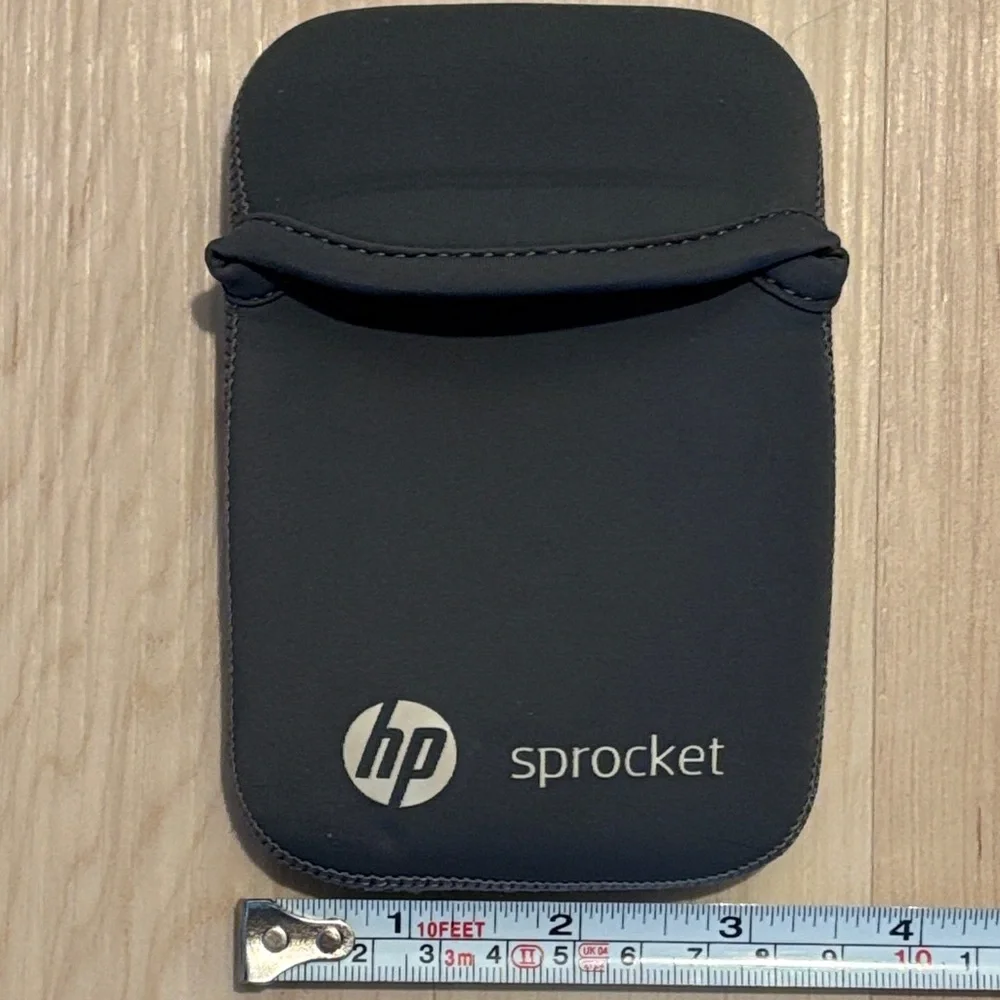 HP Sprocket Gray Neoprene Protective Soft Case